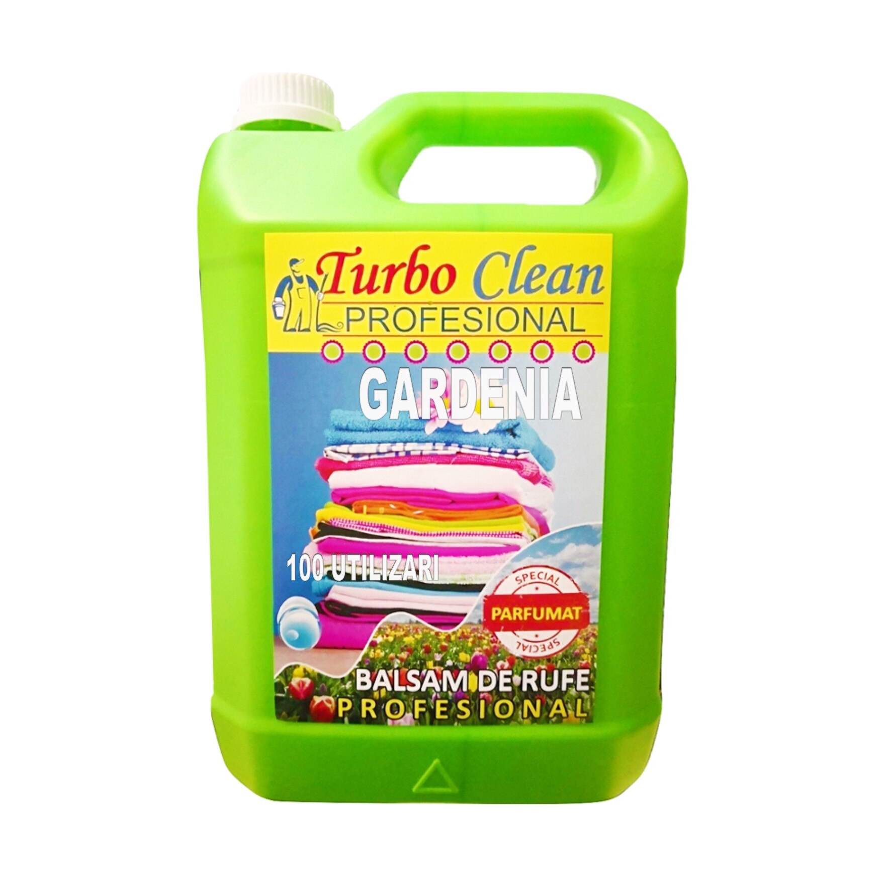 Balsam rufe 5 litri profesional parfumat cu aroma gardenia