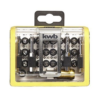 Set biti si adaptor KWB 49162810, 28 piese, biti safety Set biti si adaptor KWB 49162810, 28 piese, biti safety