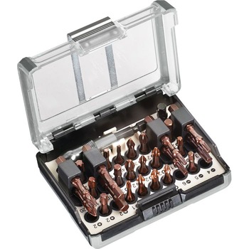Set biti torsiune si adaptor KWB 49163710, 28 piese Set biti torsiune si adaptor KWB 49163710, 28 piese