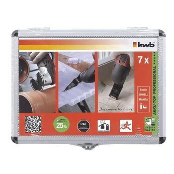 Set 7 piese KWB, lame pentru masina multifunctionala Set 7 piese KWB, lame pentru masina multifunctionala