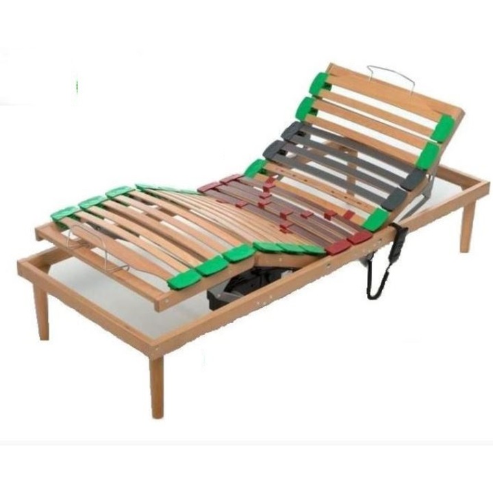 Somiera Electrica RES 80x200xh35, din lemn fag stratificat