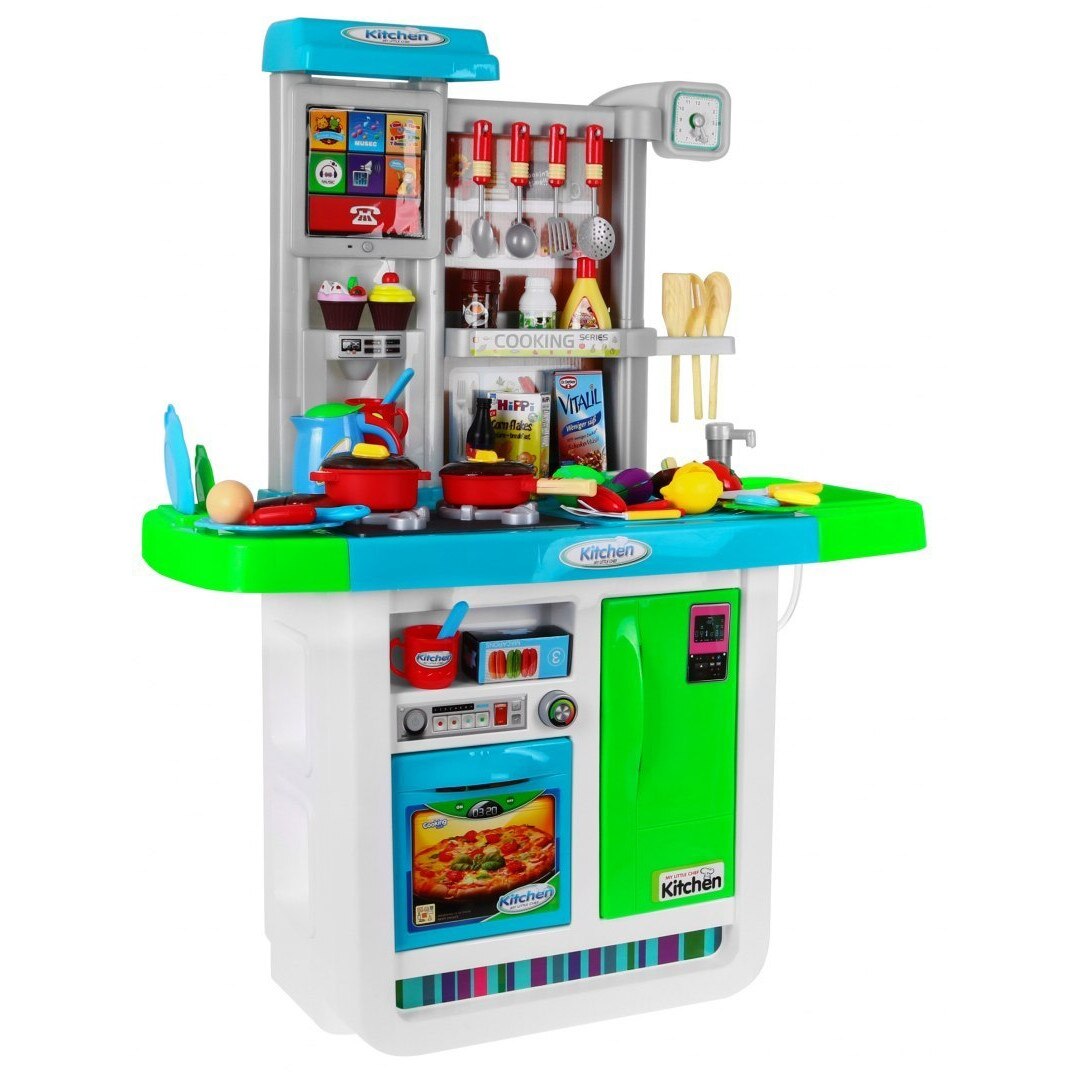 Bucatarie accesorii interactive, albastru