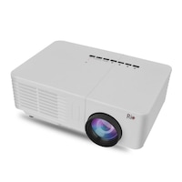 Video proiector LED Multimedia portabil, 600 lumeni, rezolutie HD 1080P, USB, Rio