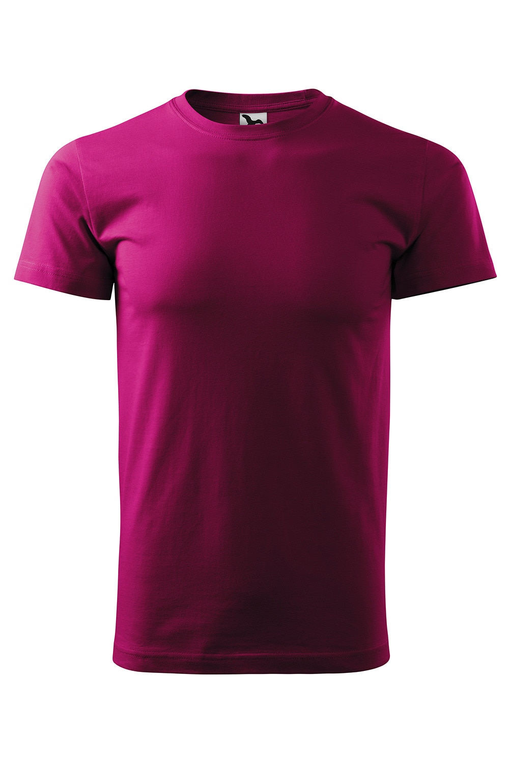 Tricou de barbati basic cu maneca scurta, Fucsia