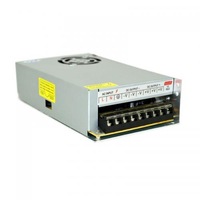 Sursa de alimentare 12V 30A metalica cu ventilator, pentru camere de supraveghere si banda led