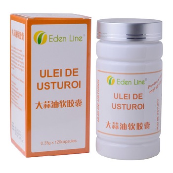 Ulei de usturoi 120 cps Ulei de usturoi 120 cps