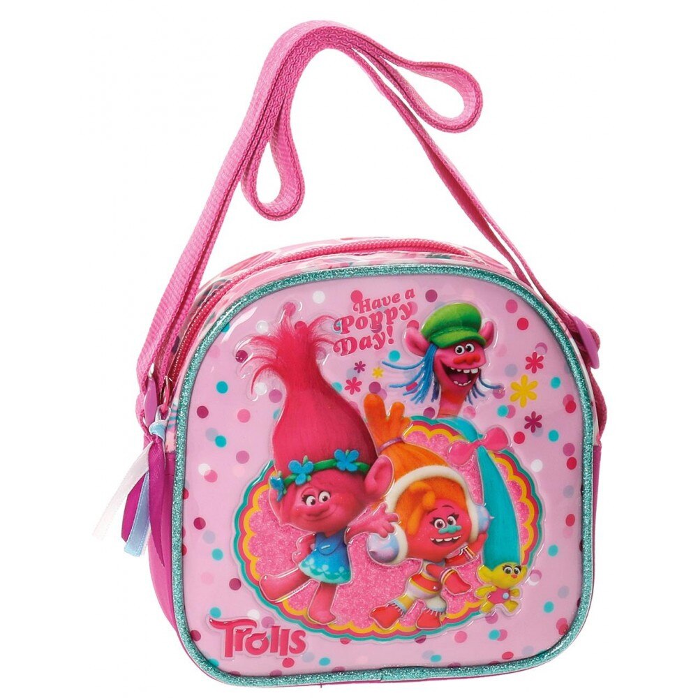 Geanta umar 15 cm, microfibra Trolls Happy