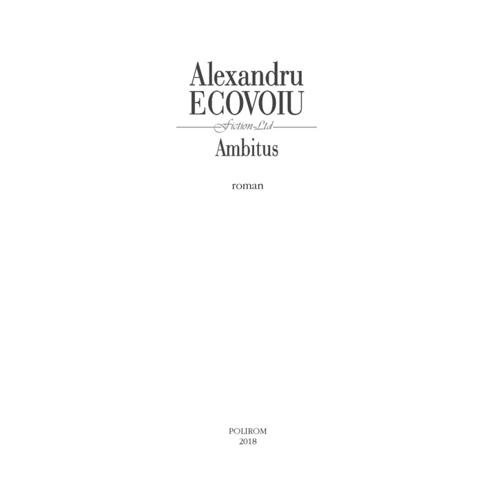 Ambitus, Alexandru Ecovoiu