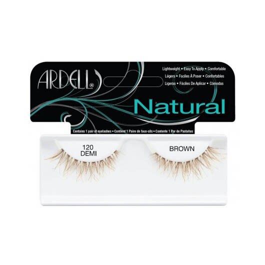 Gene false, din par natural, Ardell 120 Demi Brown