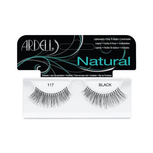 Gene false, din par natural, Ardell 117 Black