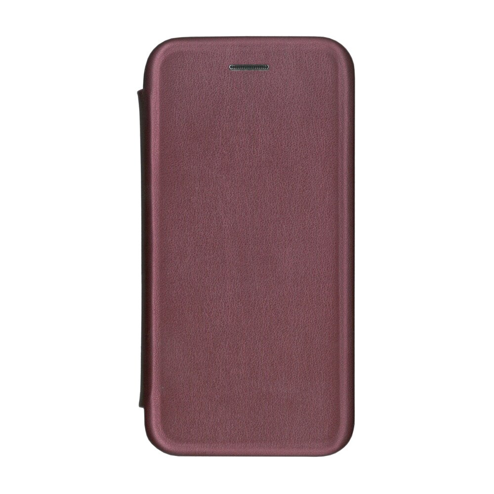 Husa flip EuroCELL 360 de grade pentru iPhone XS Max, visiniu