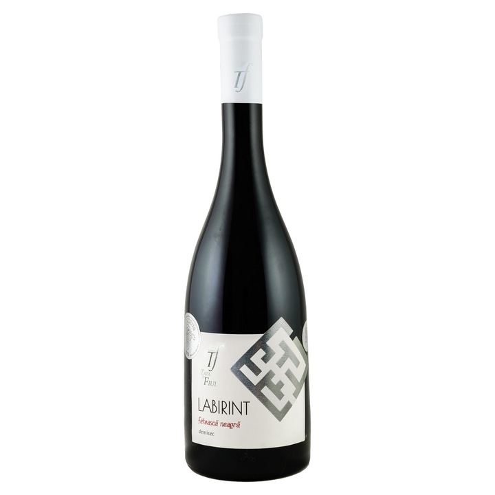 Vin rosu Labirint Feteasca Neagra demisec 0.75L