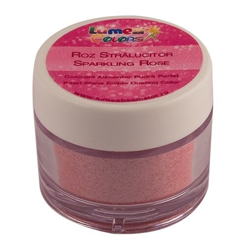 Colorant alimentar pudra perlat roze, 3.5 g - Lumea Colors