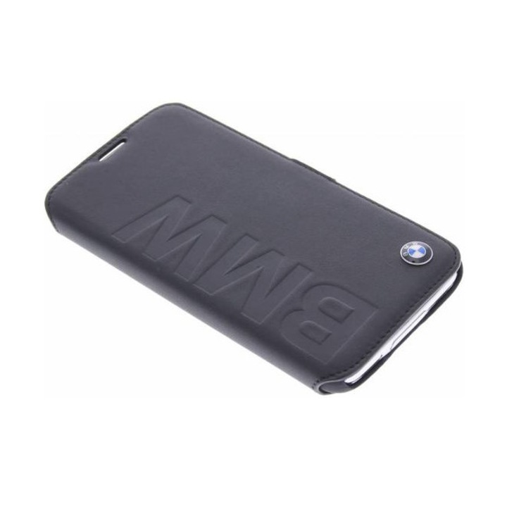 Тефтер BMW Signature Folio Leather Case за Samsung Galaxy S5, Черен