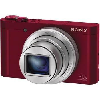 Aparat foto digital Sony Cyber-Shot DSC-WX500, 18.2MP, High zoom, Wi-Fi, NFC, Red
