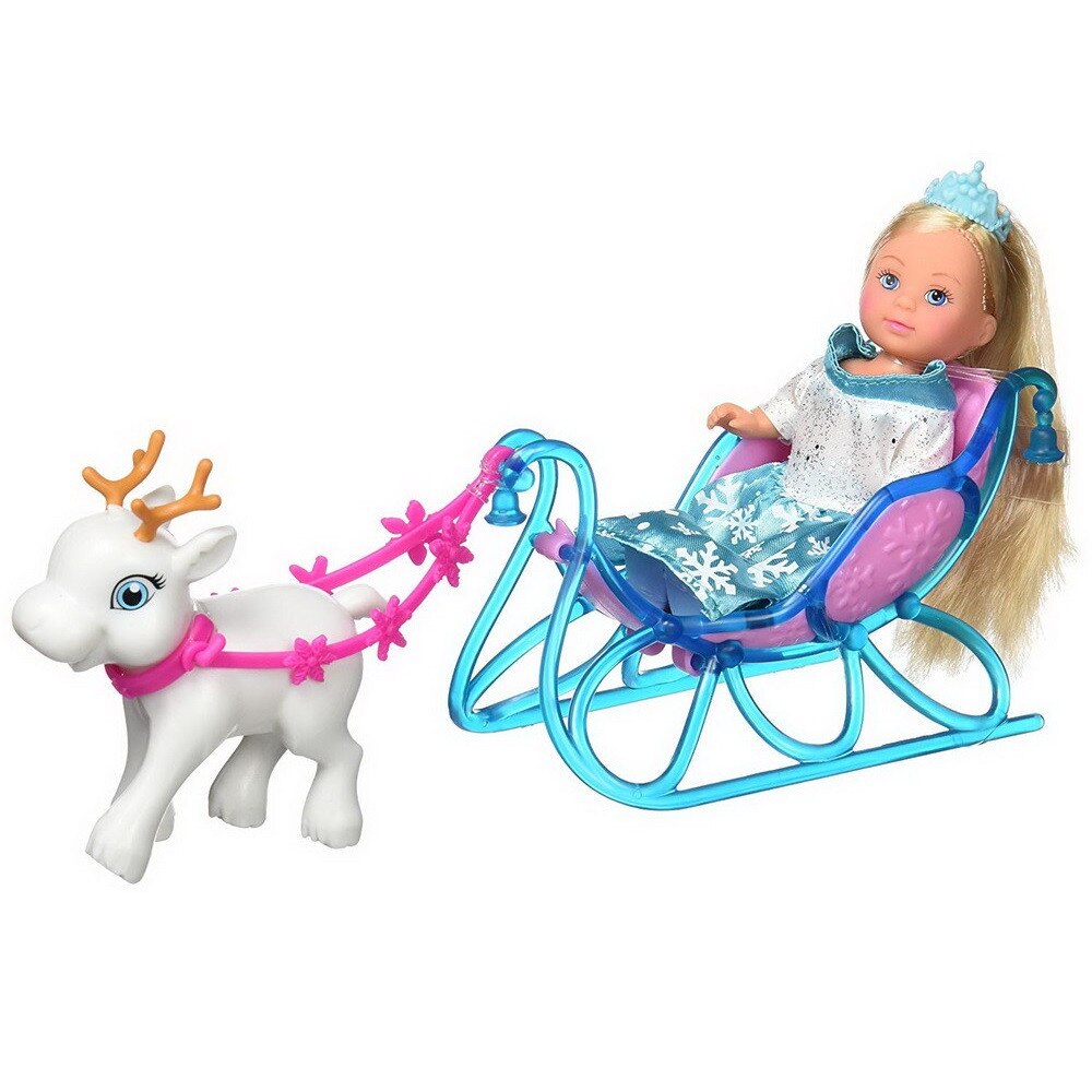 Кукла Еви Лав Simba Toys, Evi Love, Снежната царица, 12 см - eMAG.bg