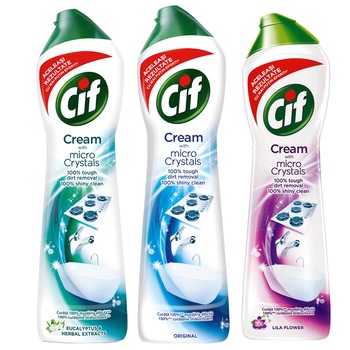 Pachet Promo Cif Crema Trio Mix 1, 3 x 500ml Pachet Promo Cif Crema Trio Mix 1, 3 x 500ml