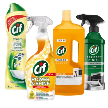 Pachet Promo MixBox 6 Curatenia Bucatariei Cif Pachet Promo MixBox 6 Curatenia Bucatariei Cif