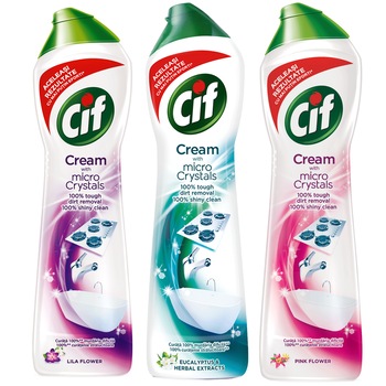 Pachet Promo Cif Crema Trio Mix 2, 3 x 500ml Pachet Promo Cif Crema Trio Mix 2, 3 x 500ml