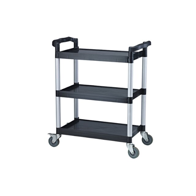 Carucior servire,debarasare RAKI multifunctional 3 polite hegru mic 84,5x43x95cm