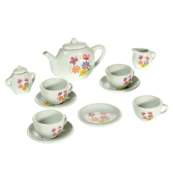 Set pentru ceai i-JMB, 13 bucati, portelan, 25x20.5x5 cm Set pentru ceai i-JMB, 13 bucati, portelan, 25x20.5x5 cm