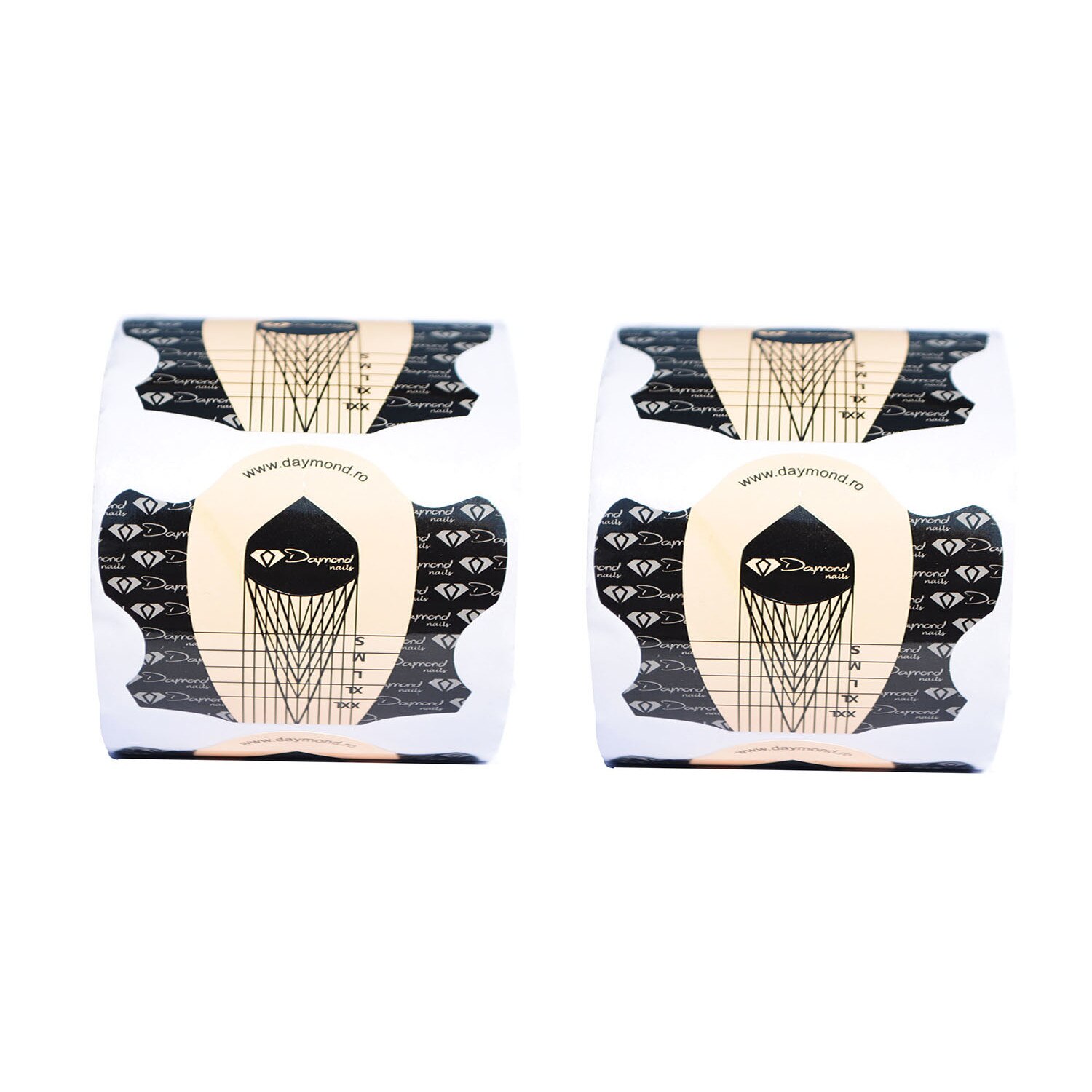 Sabloane constructie Daymond Nails set 2 buc