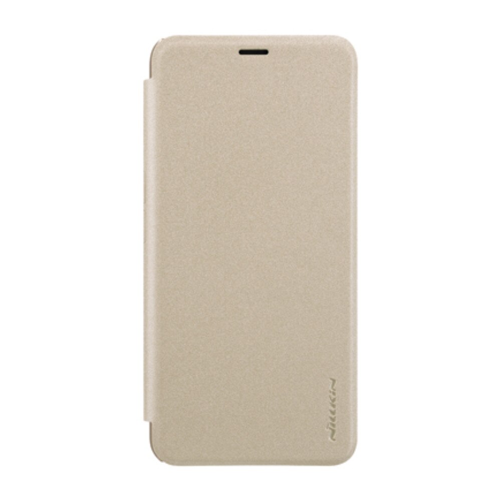 Husa flip Nillkin Sparkle pentru Xiaomi MI8, auriu