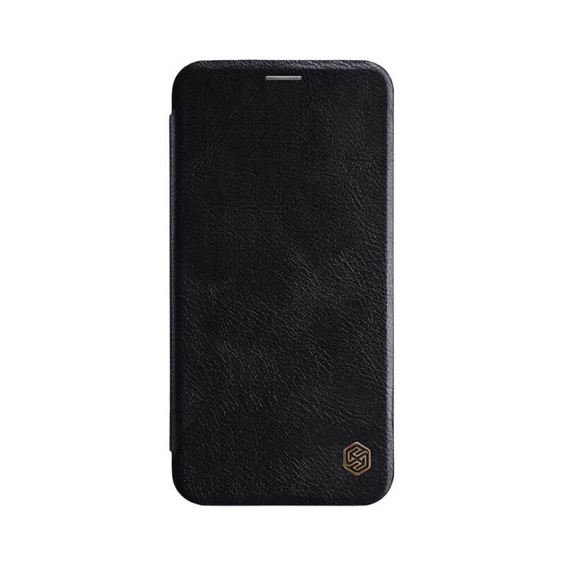 Husa Premium Flip Cover Nillkin Qin iPhone Xs Max Negru