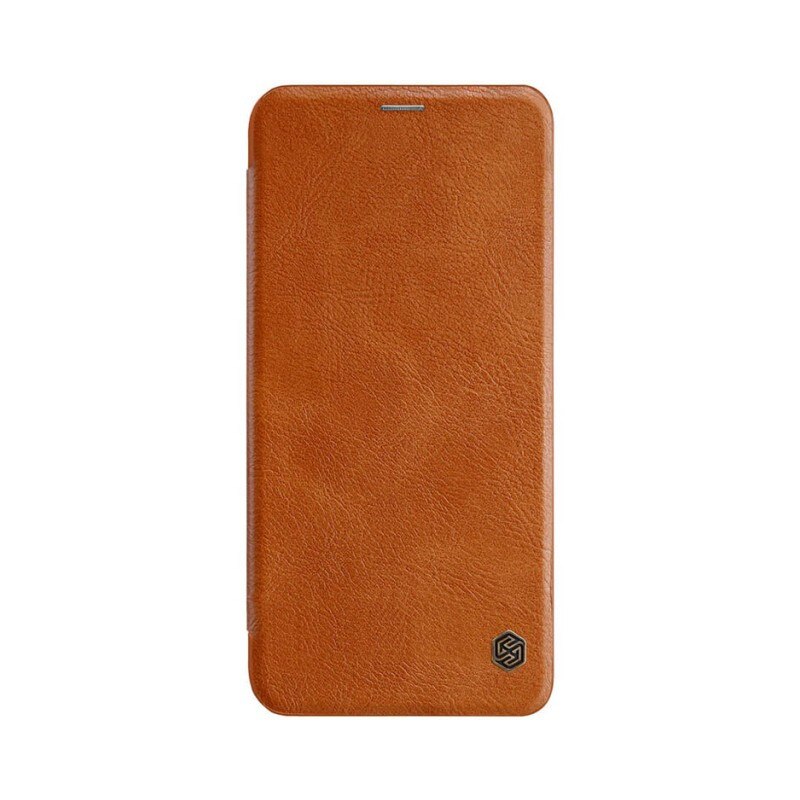 Husa Huawei Mate 20 Lite Nillkin Qin Flip Cover Piele Brown