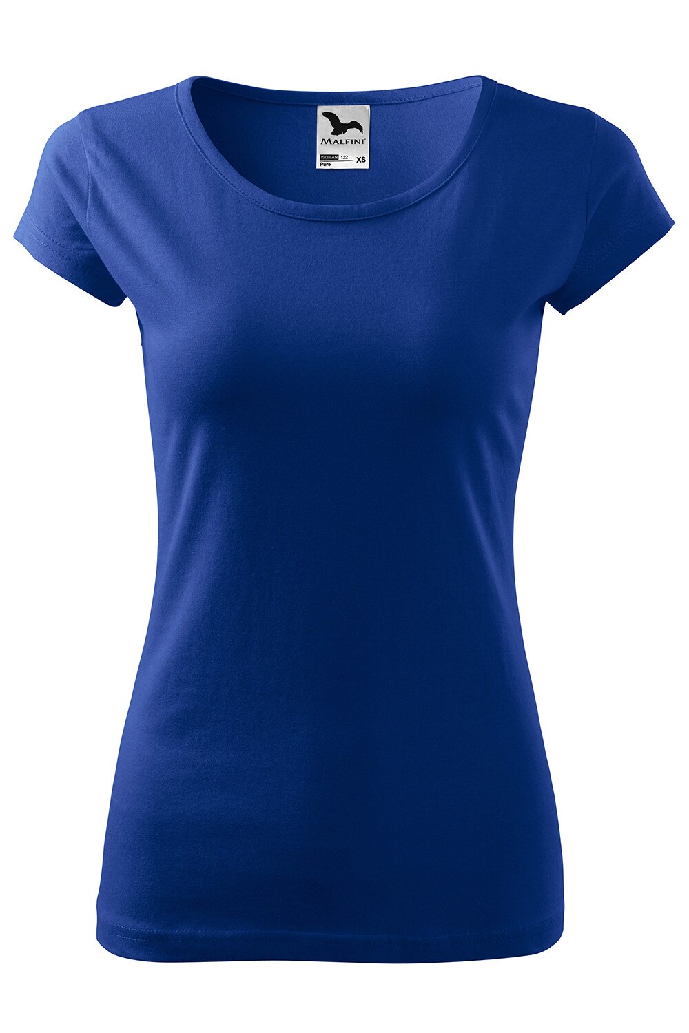Tricou de dama Pure cu maneca scurta,bumbac ADLER, Albastru royal