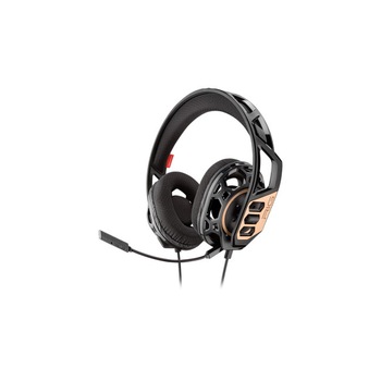 Casti gaming Plantronics, RIG 300, Microfon, Negru/Auriu Casti gaming Plantronics, RIG 300, Microfon, Negru/Auriu