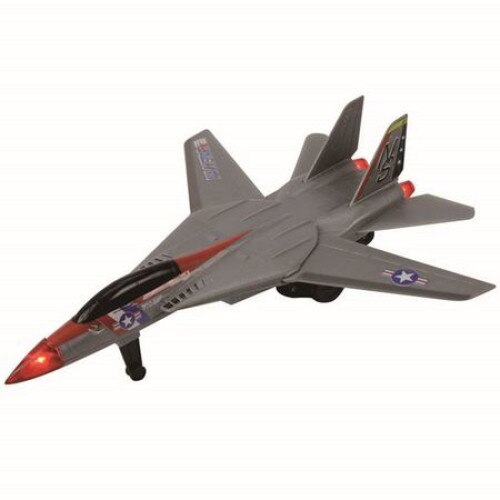 Avion de lupta NAVYSTAR iMK cu telecomanda, sunete si lumini, gri