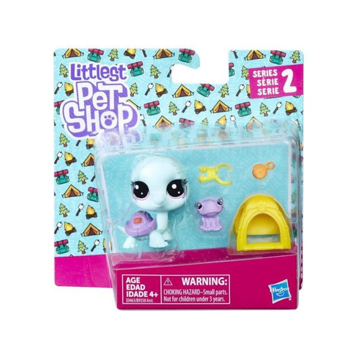 Littlest Pet Shop: Bev Gilturtle és Keely Frogget kiskedvencek figura - Hasbro