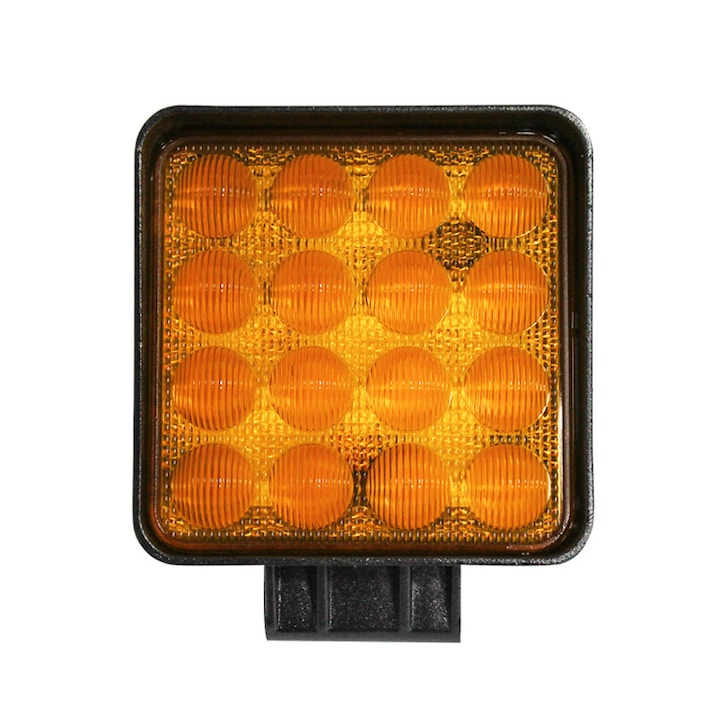 Lampa ceata 16 LED-uri galbena, unghi de radiere 60° BK69059F