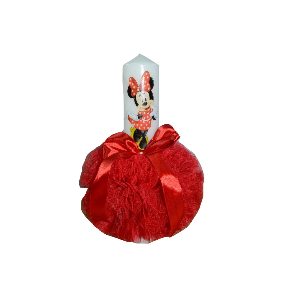 Lumanare botez NN LBTMM1-RO, Rosu