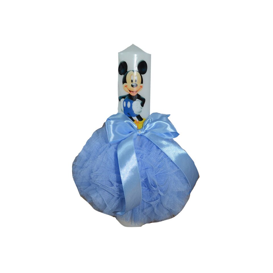 Lumanare botez NN LBTMM2-AL, Albastru