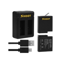 set incarcator pentru 2 baterii  2 baterii compatibil gopro hero 5 6 si 7 black imagen 28_0_
0