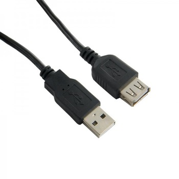 Cablu extensie USB 4World 2.0 AA M / F, 1.8m Cablu extensie USB 4World 2.0 AA M / F, 1.8m