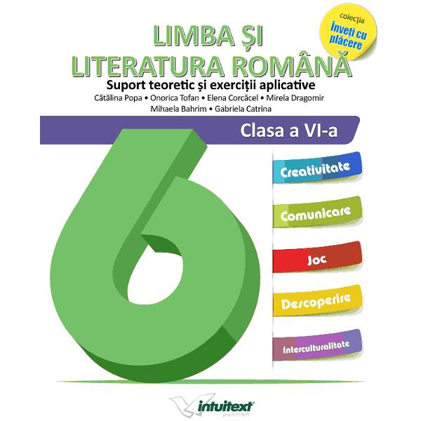 Limba si literatura romana. Suport teoretic si exercitii aplicative - Clasa 6 - Catalina Popa, Onorica Tofan