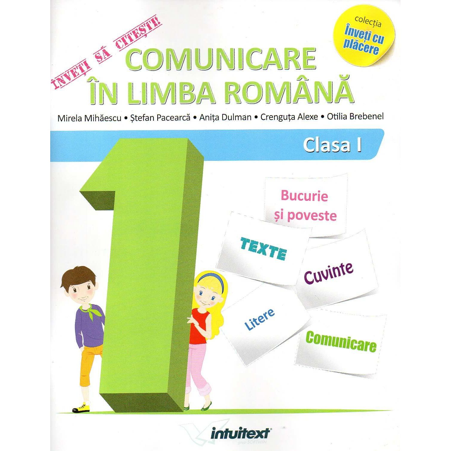 Invat sa citesc! Comunicare in limba romana Clasa I, autor Stefan Pacearca