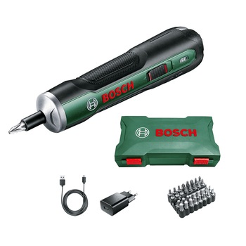 Surubelnita electrica pe acumulator Bosch PushDrive, 3.6 V , 1.5 Ah, 5 Nm Surubelnita electrica pe acumulator Bosch PushDrive, 3.6 V , 1.5 Ah, 5 Nm