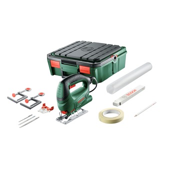 Set fierastrau electric Bosch PST 700, 500 W, 3100 RPM, 70 mm adancime taiere + cutie unelte + accesorii Set fierastrau electric Bosch PST 700, 500 W, 3100 RPM, 70 mm adancime taiere + cutie unelte + accesorii