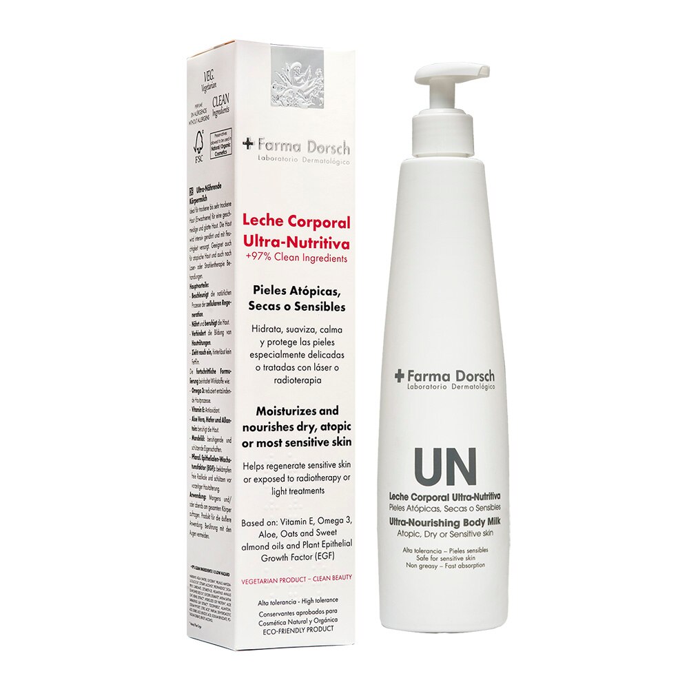 Lapte corporal ultra nutritiv, Farma Dorsch, 400 ml