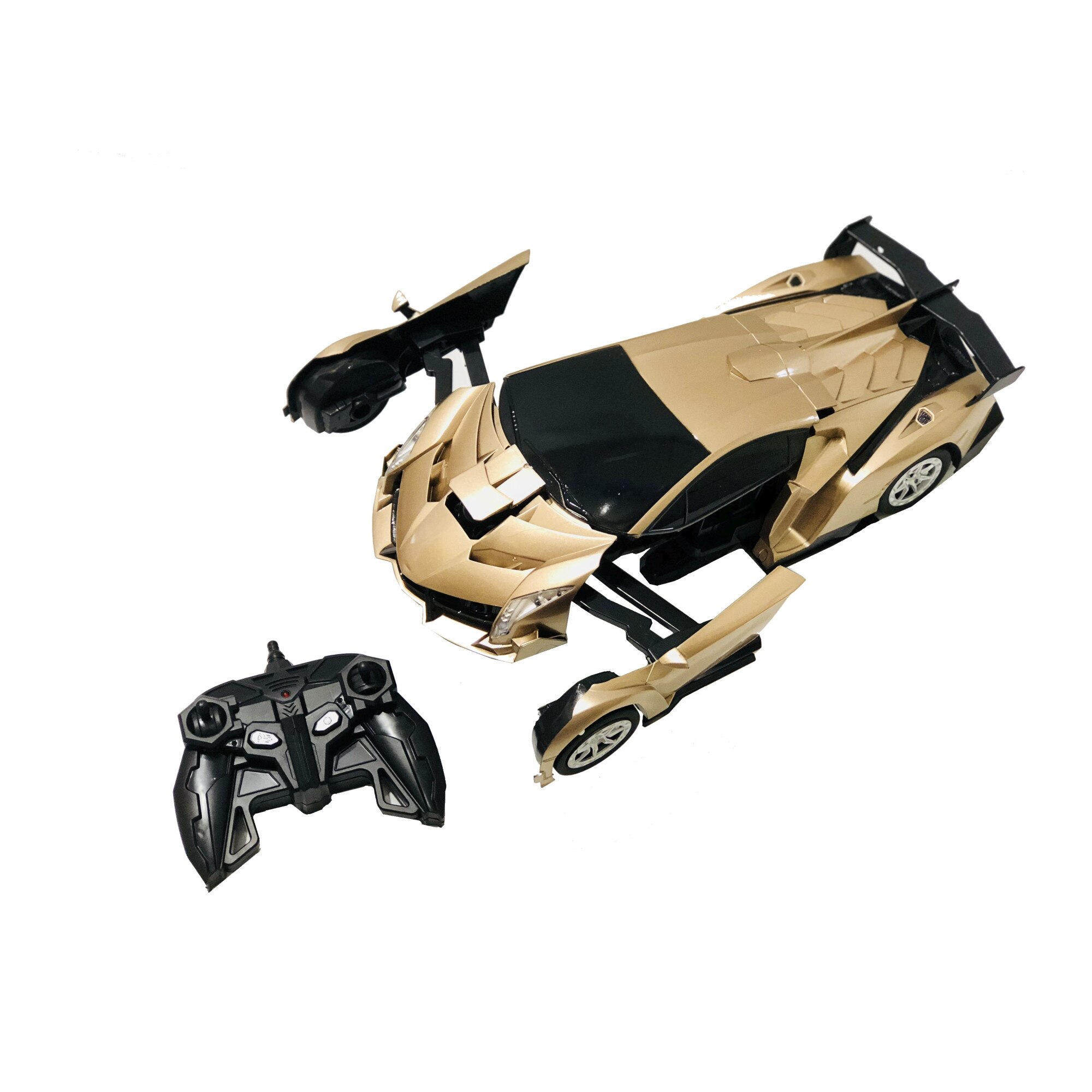 Masina transformer cu radio comanda si acumulator inclus