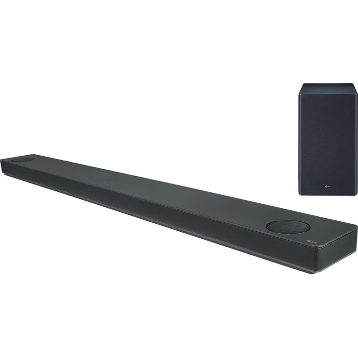 Soundbar LG SK10Y 5.1.2ch 550w HI Res Audio Sound Bar with Dolby Atmos, Chromecast
