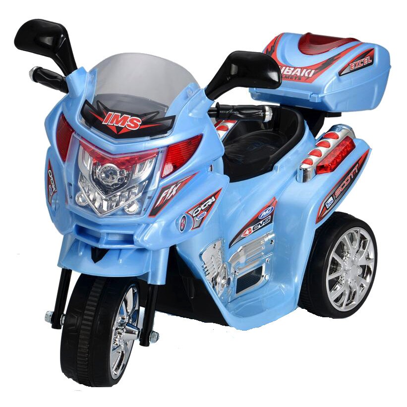 Motocicleta electrica HC8051, albastru