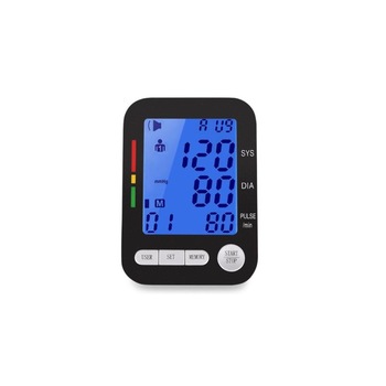 Tensiometru de brat cu manseta Marashop CK-A156, Scala OMS (WHO), 99 masuratori, 20-280 mmHg, 40-200 pulsatii/minut, Alb/Negru Tensiometru de brat cu manseta Marashop CK-A156, Scala OMS (WHO), 99 masuratori, 20-280 mmHg, 40-200 pulsatii/minut, Alb/Negru