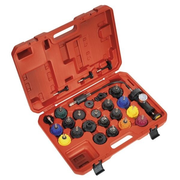 Tester verificare etanseitate si presiune sistem racire motor