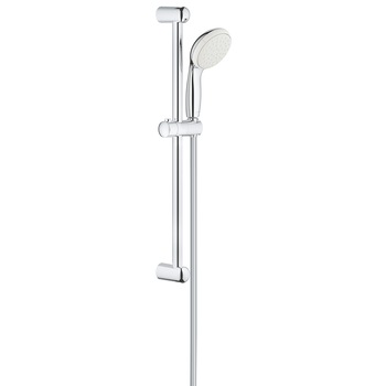 Set de dus cu bara Grohe Tempesta 100, bara dus 600 mm, furtun 1750 mm, anti-calcar, ShockProof, crom Set de dus cu bara Grohe Tempesta 100, bara dus 600 mm, furtun 1750 mm, anti-calcar, ShockProof, crom