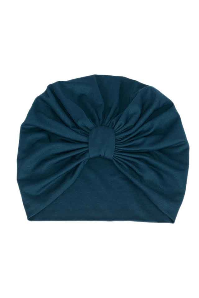 Turban pentru femei, turcoaz inchis